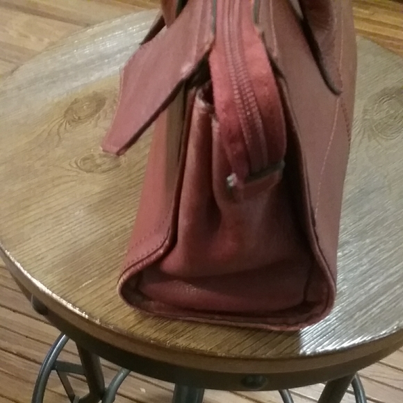 Wilson Leather bag reddish brown - Picture 3 of 10